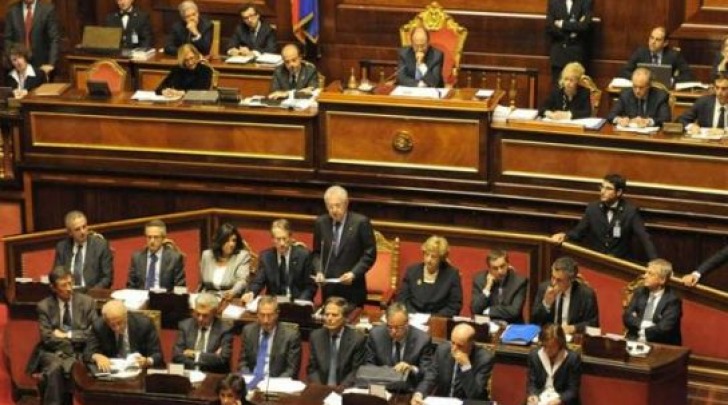 Il governo Monti al Senato