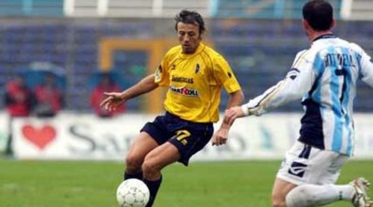 Il centrocampista Carlo Luisi con la maglia del Modena