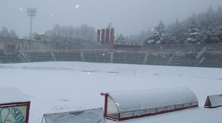 Il Fattori innevato in una foto di repertorio