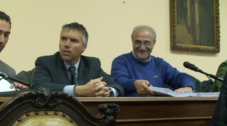 Da sinistra Giuseppe Bernardi e Angelo Mancini