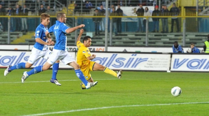 Marco Sansovini, autore del primo gol