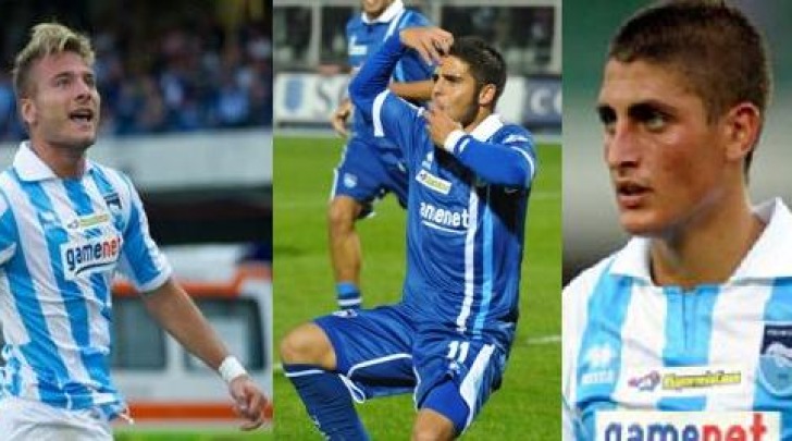 Immobile, Insigne e Verratti: i gioielli del Pescara