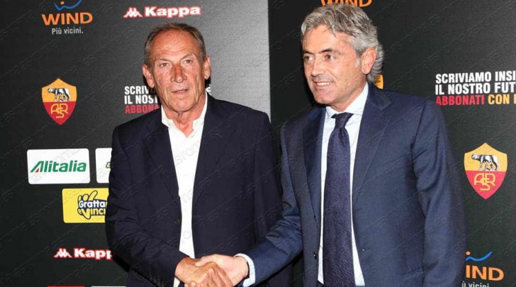 Franco Baldini e Zdenek Zeman