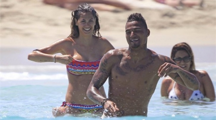 Melissa Satta, Boateng e Simona Salvemini