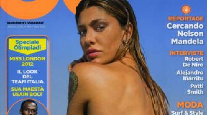 Belen Rodriguez in copertina su GQ