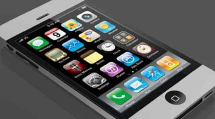 rendering di iPhone 5 Apple