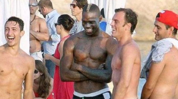 Mario Balotelli a Ibiza