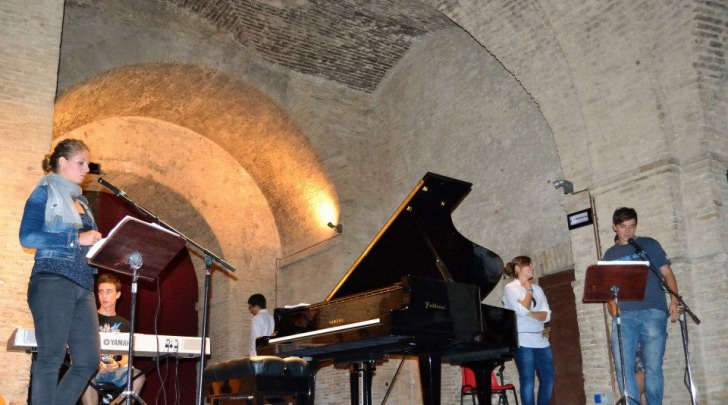 Foto dei ragazzi del Liceo