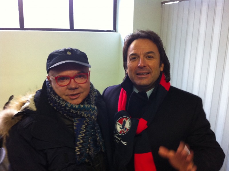 Derby L'Aquila Teramo, i due presidenti. Chiodi