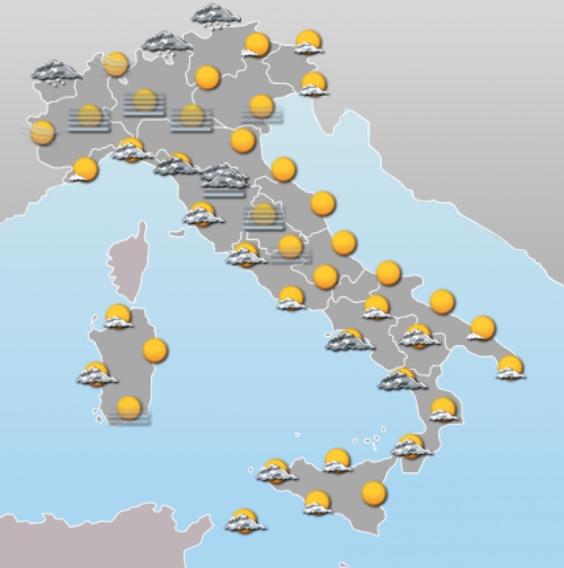 Il tempo previsioni di oggi e domani Meteo Abruzzo24ore