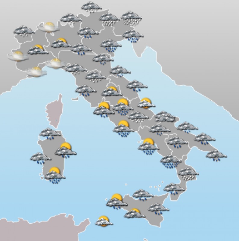 Il tempo previsioni di oggi e domani Meteo Abruzzo24ore