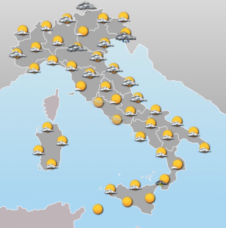 Il tempo previsioni di oggi e domani Meteo Abruzzo24ore