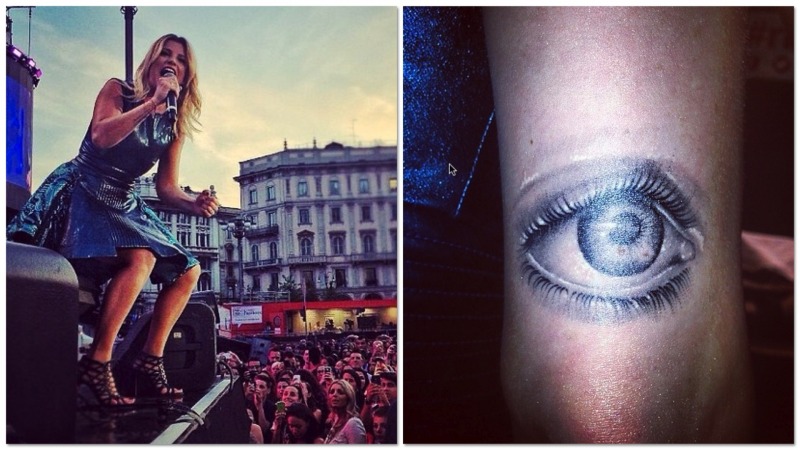 Emma Marrone Con Il Nuovo Tatuaggio Lancia Il Messaggio Al Nuovo Fidanzato Occhio A Real Brown Cronaca Nazionale Abruzzo24ore
