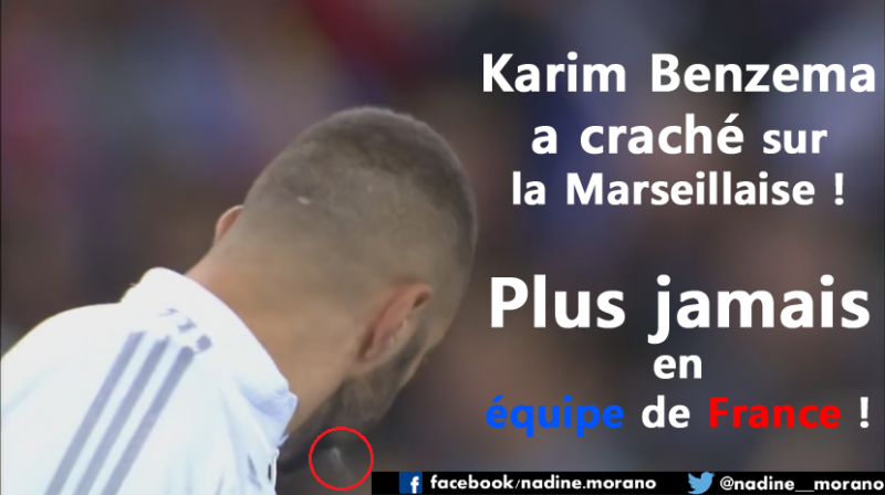 @Benzema Sputa Sull'Inno Francese, Ex Ministro Francese ...