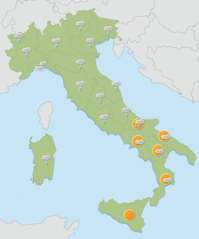 Instabilità Meteo Sulla Penisola Con Piogge Al Centro Nord E Sole Con Instabilità Meteo Sulla Penisola Con Piogge Al Centro Nord E Sole Con