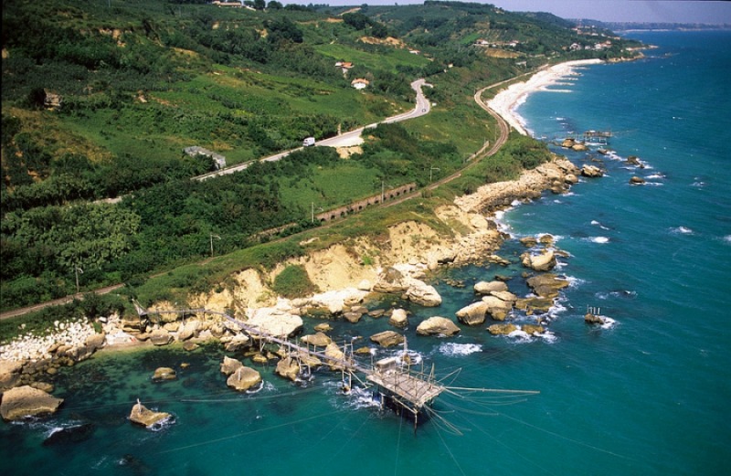  Pista Ciclopedonale Costa Trabocchi Di Giuseppantonio Urgente 