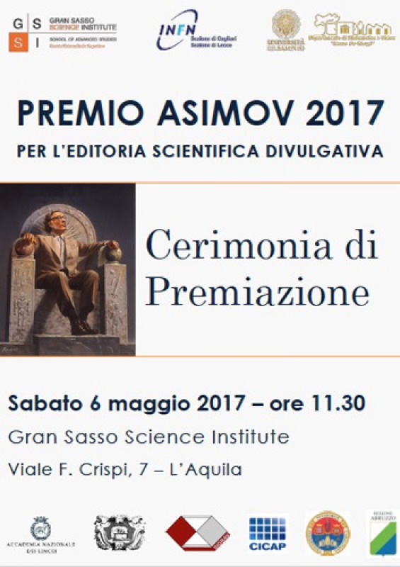 Premio Asimov, il 6 maggio l’annuncio del vincitore in contemporanea da ...