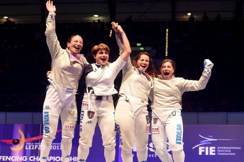 Mondiali scherma, Italia d'oro nella sciabola femminile Cronaca