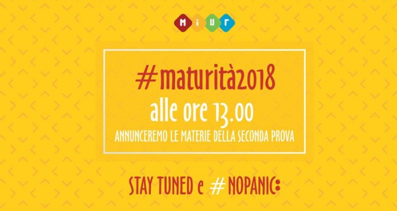 Esami di maturità 2018, le materie della seconda prova in diretta