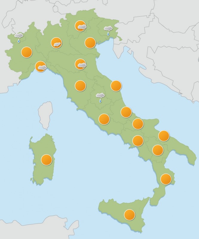 Caldo Record e Bollino Arancione: Scopri le Città Italiane in Allarme Oggi! Caldo Record e Bollino Arancione: Scopri le Città Italiane in Allarme Oggi!