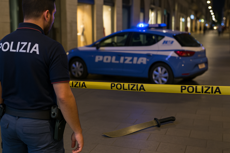 giovani armati di machete terrorizzano pescara la polizia indaga sull8217accaduto oggi pomeriggio