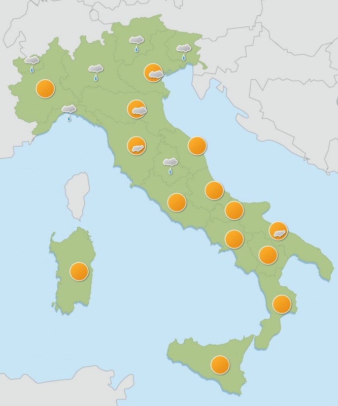 Temporali in arrivo: scopri come cambierà la situazione in Italia questa settimana Temporali in arrivo: scopri come cambierà la situazione in Italia questa settimana