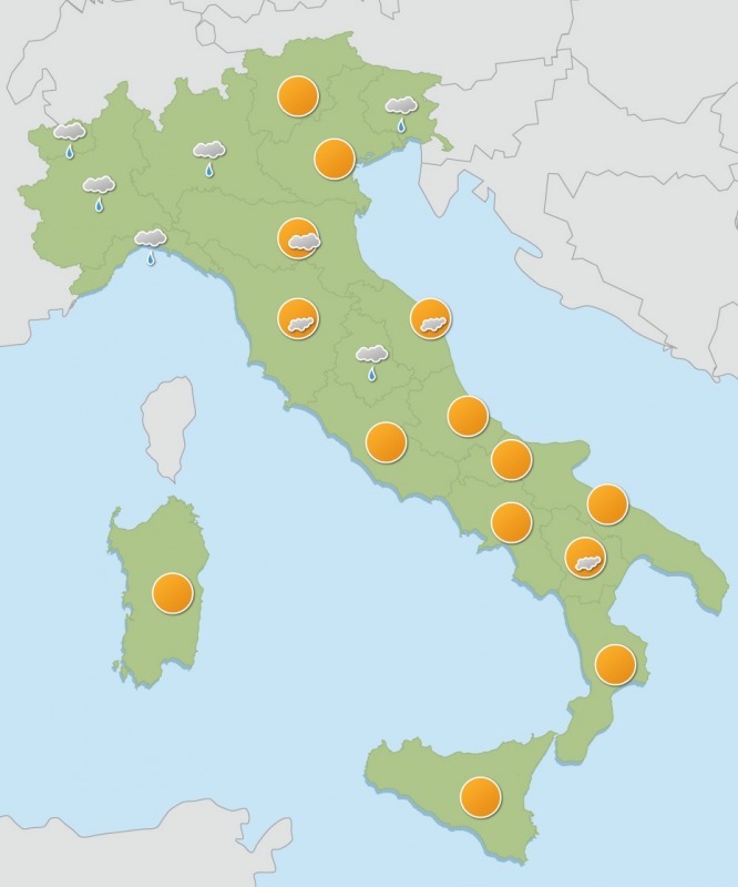 Temporali improvvisi e grandine: cosa rischia l’Italia nei prossimi giorni Temporali improvvisi e grandine: cosa rischia l’Italia nei prossimi giorni