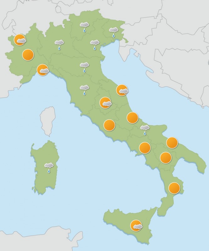 Allarme grandine: chicchi giganti sempre più frequenti nel nord Italia Allarme grandine: chicchi giganti sempre più frequenti nel nord Italia