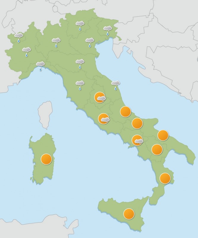 Scoperta shock: l’Italia si spaccherà live tra caldo torrido e temporali imminenti! Scoperta shock: l’Italia si spaccherà live tra caldo torrido e temporali imminenti!