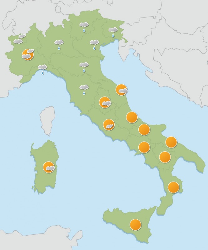 Italia nella morsa del meteo impazzito: caldo estremo, poi nubifragi improvvisi! Italia nella morsa del meteo impazzito: caldo estremo, poi nubifragi improvvisi!