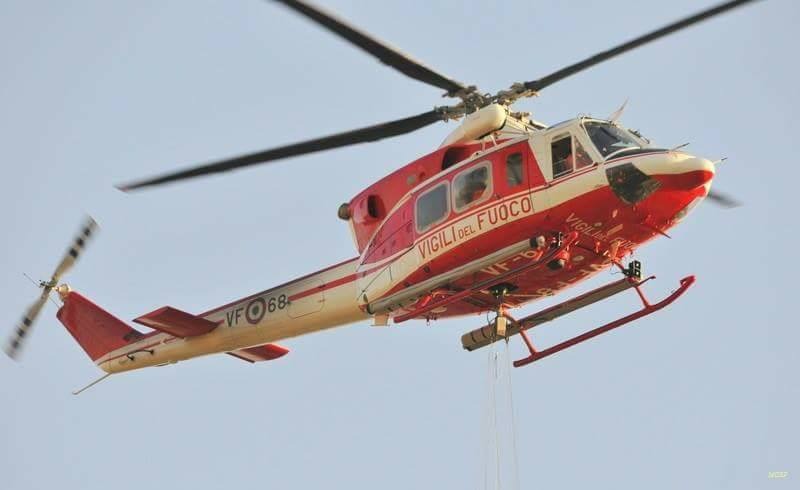 Vasto Incendio a L’Aquila est e Marsica sotto assedio, al lavoro i Vigili del Fuoco