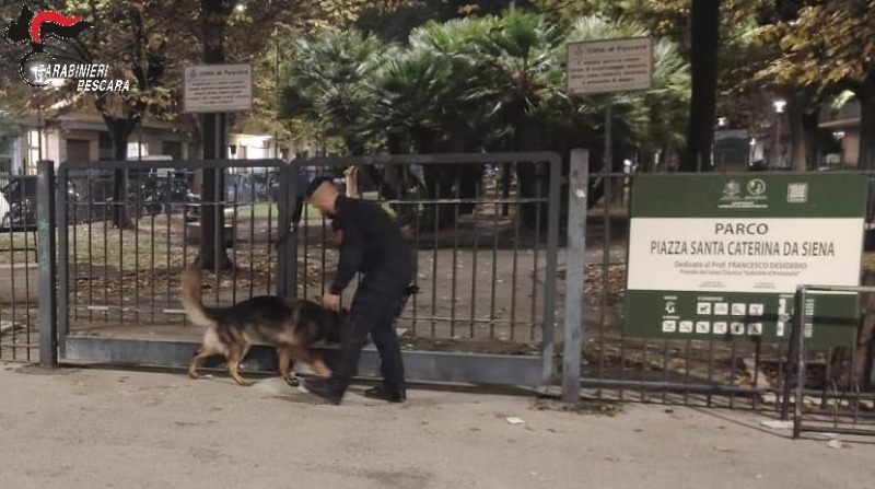 Maxi blitz nel cuore di Pescara: identificati 37 sospetti, due arresti immediati