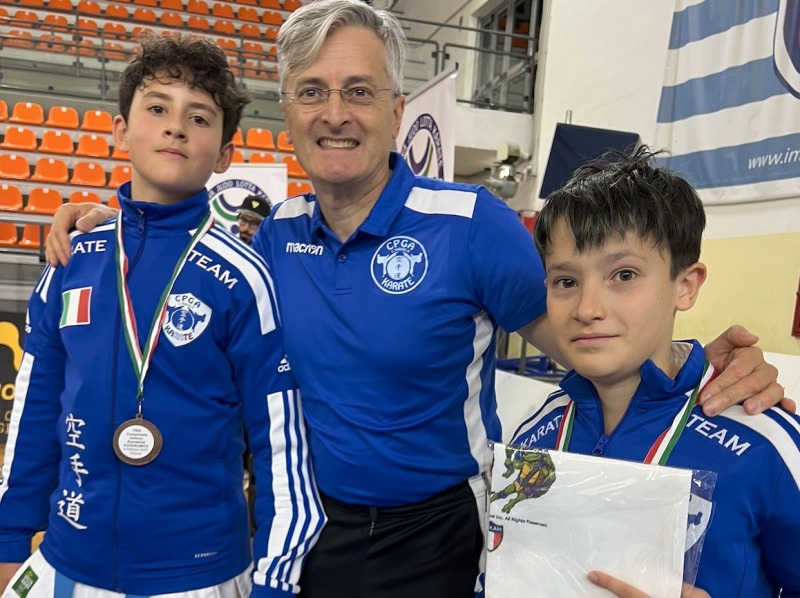 karate fijlkam debutto d8217oro per marco e pietro del cpga terzi ai regionali di ortona