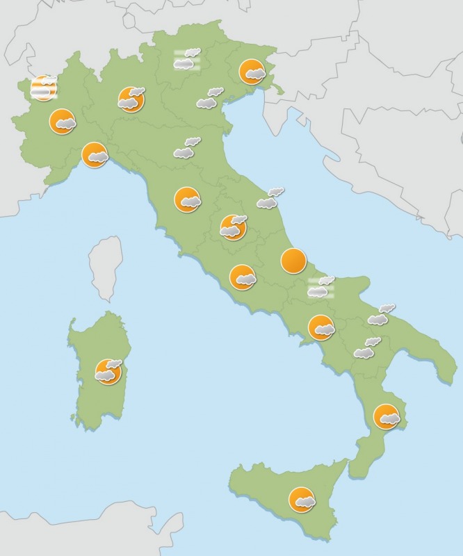Autunno in bilico: anticiclone stabile ma venerdì rischia peggioramento improvviso Autunno in bilico: anticiclone stabile ma venerdì rischia peggioramento improvviso