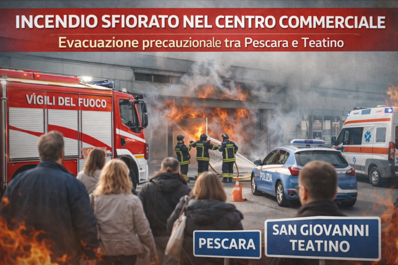 incendio sfiorato nel centro commerciale evacuazione precauzionale tra pescara e teatino da Abruzzo24ore.tv incendio sfiorato nel centro commerciale evacuazione precauzionale tra pescara e teatino
