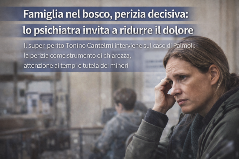 famiglia nel bosco perizia decisiva lo psichiatra invita a ridurre il dolore