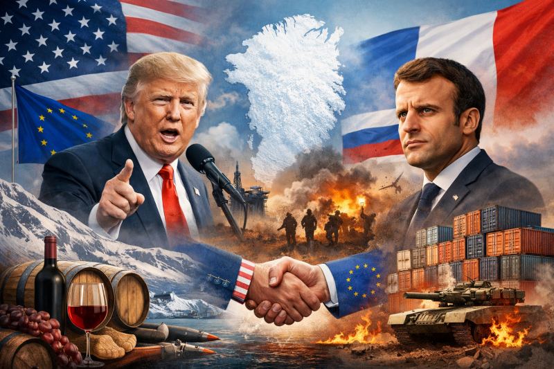 trump sfida l8217europa dazi shock sul vino groenlandia strategica tensioni globali in crescita