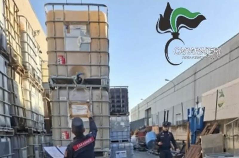 val di sangro impianto rifiuti fermato dai carabinieri irregolarit224 diffuse e denuncia