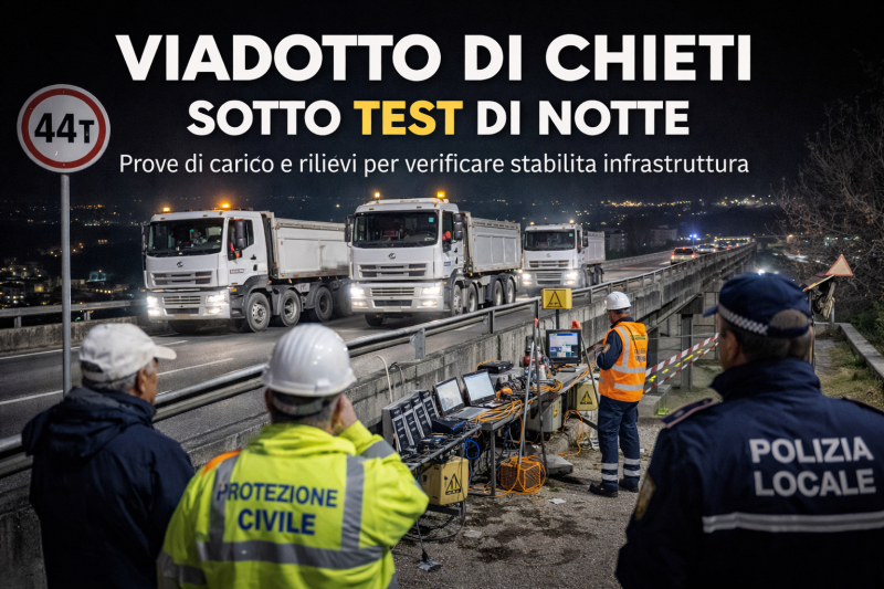 viadotto sotto esame notturno a chieti sicurezza infrastrutture al centro adesso da Abruzzo24ore.tv viadotto sotto esame notturno a chieti sicurezza infrastrutture al centro adesso