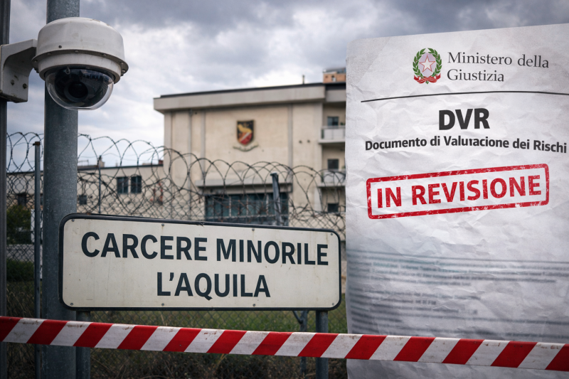 carcere minorile l8217aquila scontro in aula sicurezza resta nodo aperto