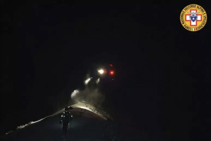 notte di paura sulla maiella quattro giovani salvati dal gelo