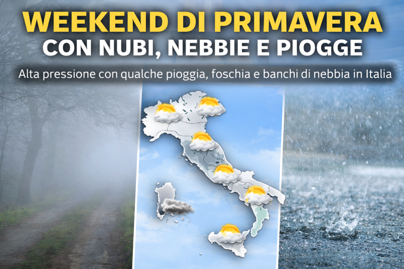weekend di primavera s236 ma con nubi nebbie e piogge da Abruzzo24ore.tv weekend di primavera s236 ma con nubi nebbie e piogge