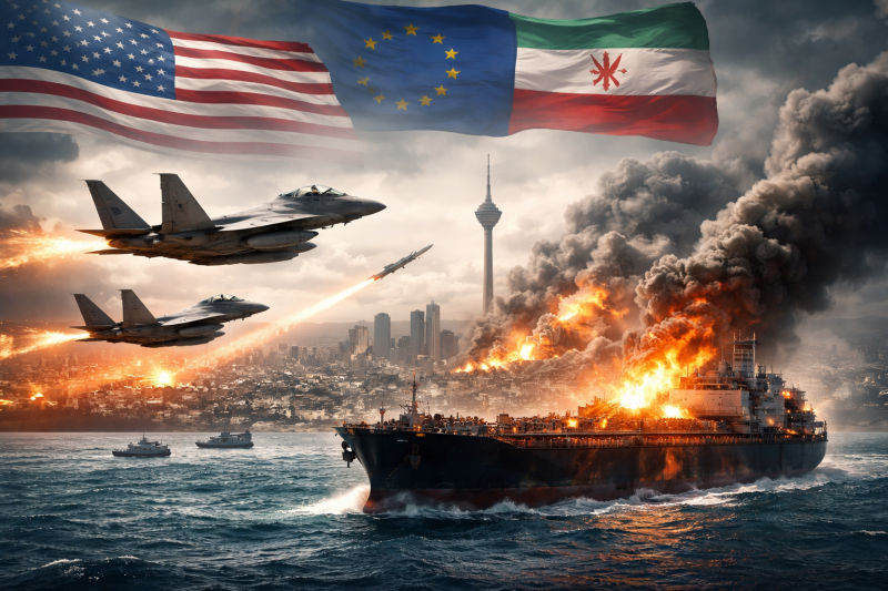 guerra in medio oriente missili petrolio e navi bloccate tensione globale