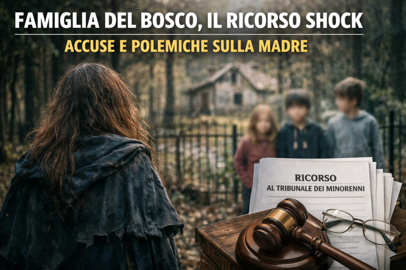 famiglia del bosco il ricorso shock accuse e polemiche sulla madre