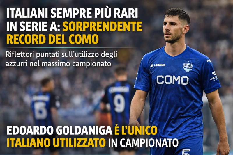 serie a italiani quasi spariti il como fa registrare un dato clamoroso