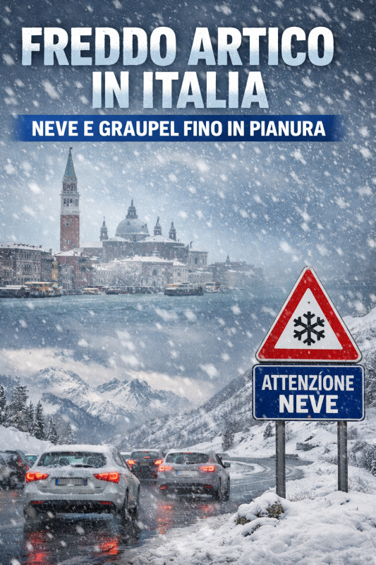freddo artico sull8217italia neve e graupel sorprendono anche in pianura da Abruzzo24ore.tv freddo artico sull8217italia neve e graupel sorprendono anche in pianura