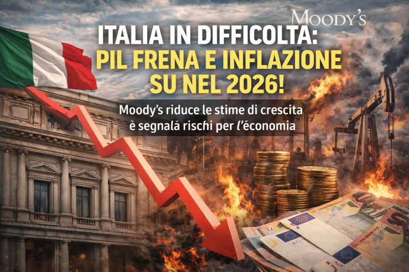 italia rallenta crescita frenata e inflazione in salita nel 2026