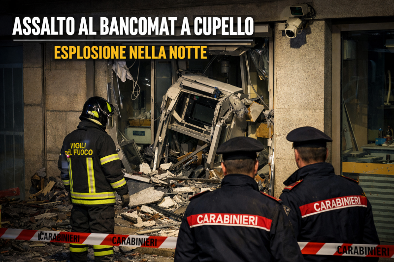 esplosione nella notte assalto al bancomat scuote la tranquillit224 del paese
