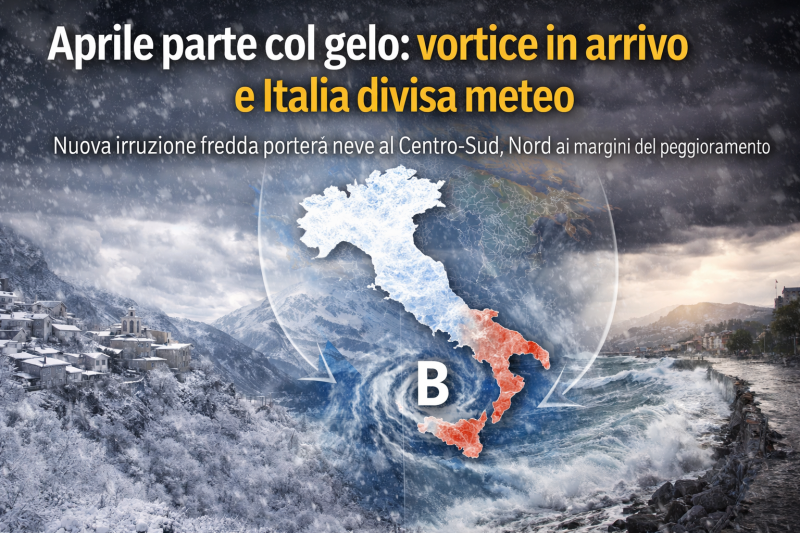 aprile parte col gelo vortice in arrivo e italia divisa meteo da Abruzzo24ore.tv aprile parte col gelo vortice in arrivo e italia divisa meteo