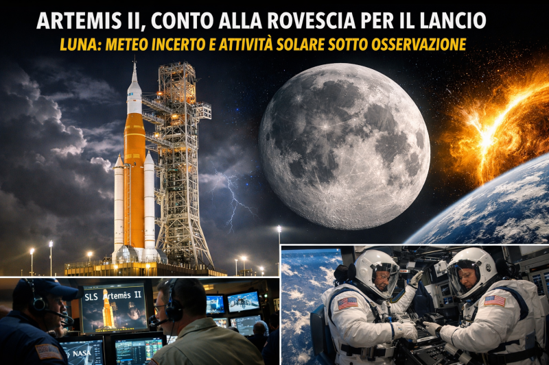 artemis ii pronta al decollo conto alla rovescia tra meteo e sole instabile da Abruzzo24ore.tv artemis ii pronta al decollo conto alla rovescia tra meteo e sole instabile